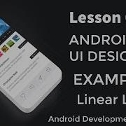 Registration Form Using LinearLayout Example Of LinearLayout Lesson 06 Android UI Design