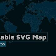 Make A Clickable SVG Map Using HTML CSS