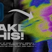 How To Make GRADIENT GRUNGE HEAT SIGNATURE EFFECT Photoshop Tutorial