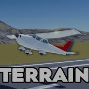 Unity Flight Simulator Terrain Preview Test