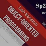 OOP Lab CD 10 July 2020