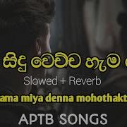 මම ම යද න න ම හ තකට Pera Siduwechcha Slowed Reverb Buddhi Krishan