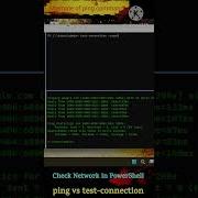 Test Network Connection With PowerShell Ping Command Alternative