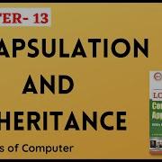 Encapsulation Inheritance In Java Class 10th ICSE Access Specifiers Concept Of Computer