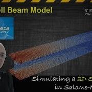 Code Aster Tutorial Simulating A 2D Shell Beam In Salome Meca
