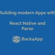 Using React Native With Parse On Back4App Intro