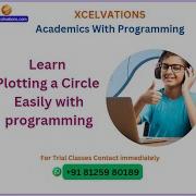 Learn Plotting A Circle Easily With Python Programming Xcelvations Academics Xcelvations