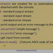 JAVA MODULE 3 TOPIC 8 JAVA I O BASICS