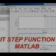 Unit Step Function Matlab Code