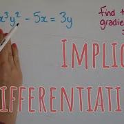 Implicit Differentiation