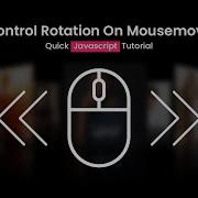 Control Image Rotation On Mousemove Using Vanilla Javascript Html CSS