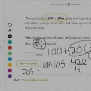 Evaluating Expressions With Variables Word Problems