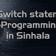 07 Switch Statement C Programming In Sinhala