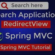 Project Search Application Using RedirectView Spring MVC Tutorial