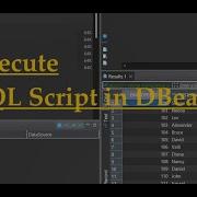 How To Run A SQL Script In DBeaver