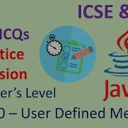 Part 10 User Defined Methods In Java