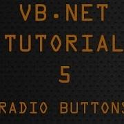 VB Net Tutorial 5 Radio Buttons