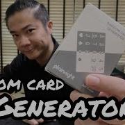 Nique Tan Chats Random Card Generator By Jeff Prace
