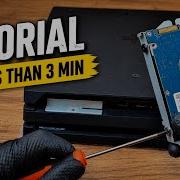 Tutorial How To Replace A PS4 Pro Hard Drive And Reinstall System Software Step By Step
