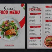Restaurant Food Menu Design Services Photoshop Illustrator Tutorial Restaurantmenu