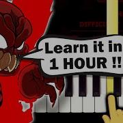 Hellclown Friday Night Funkin Vs Tricky Version 2 EASY Piano Tutorial