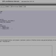 Computing And Plotting Estimated 95 Confidence Intervals In Python