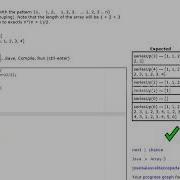 CodingBat ARRAY 3 Series Up Fix34