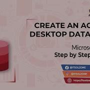 Step By Step Guide How To Create An Access Desktop Database In Microsoft Access Tutorial