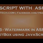 Watermark In ASP NET TextBox Using JavaScript