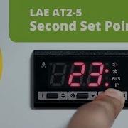 Setting A Second Set Point LAE AT2 5 Digital Controller