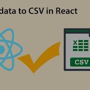 Export Table Data To CSV In React JS React CRUD Tutorial With Node