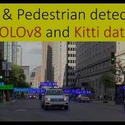 YOLOv8 Vehicle Pedestrian Detection KITTI Dataset Tutorial For Autonomous Driving