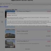 Alpha Anywhere App Server Demo UX Repeating List Control Misc