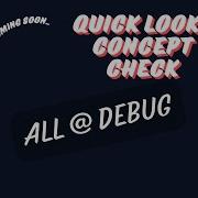 Quick Look Debug Logs Monitoring