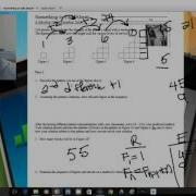 Algebra U4T1L1 Quadratic Patterns Writing Equations