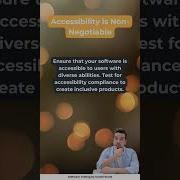 Accessibility Is Non Negotiable Software Testing