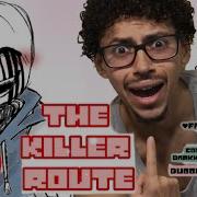 KILLER SANS WANTS US The Killer Route Dating Sim Comic AU Sanses Comic DUB REACTION
