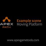 Apex Path Example Scene Moving Platform