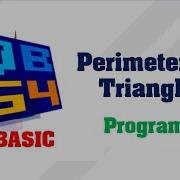 Perimeter Of Triangle In QBasic Perimeter Of Triangle With Dry Run Make Easy