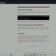 Pip Install Invalid Syntax Idle