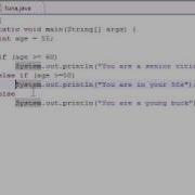 Учебник программирования Java 19 Оператор Else If