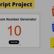 Random Number Generator App Using JavaScript JavaScript Project Tutorial