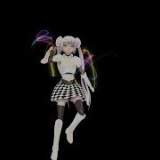 MMD Step By Step Miss Monochrome HOLOGRAM READY