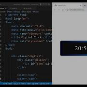 ASMR Programming Coding Digital Clock No Talking