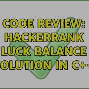 Code Review Hackerrank Luck Balance Solution In C 2 Solutions