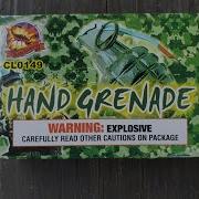 Fun Novelty Firework Hand Grenade
