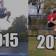 MY 3 YEAR DOUBLE BACK ON GRASS PROGRESSION