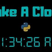 Создание часов с помощью Python Проект Python