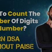 How To Count The Number Of Digits In A Number FREE DSA Course In JAVA Lecture 6