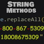 Useful JavaScript STRING METHODS